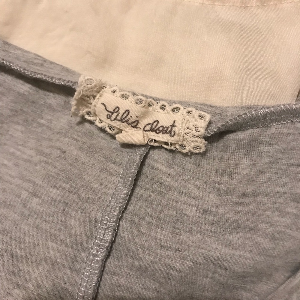 Anthropologie lili’s closet gray high low top - Picture 3 of 4